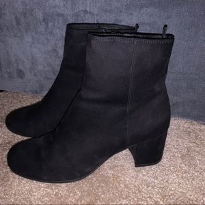 Suede Booties